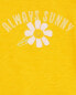 Фото #4 товара Toddler Always Sunny Flower Tee 3T