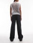 Фото #2 товара Selected Femme Wide fit jeans in black wash