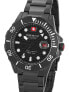 Фото #2 товара мужские наручные часы с черным браслетом Swiss Military Hanowa 06-5338.13.007 Offshore Diver 44 mm 10ATM