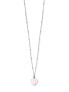 Engelsrufer ERN-HEART-RQ Heart Rose Quartz Ladies Necklace 42cm, adjustable