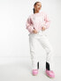 Фото #3 товара Threadbare Ski printed sweater in pastel pink