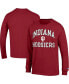 Фото #1 товара Men's Crimson Indiana Hoosiers High Motor Long Sleeve T-shirt