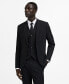 ფოტო #1 პროდუქტის Men's Super Slim-Fit Stretch Fabric Suit Blazer