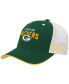 Фото #1 товара Big Boys Green Green Bay Packers Core Lockup Snapback Hat
