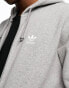 adidas Originals hooded sweatshirt in grey