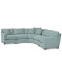 Фото #6 товара Radley Fabric 5-Piece Sectional Sofa, Created for Macy's