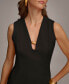 ფოტო #5 პროდუქტის Women's Sleeveless V-Neck Beaded Dress