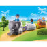 Фото #3 товара Набор с элементами конструктора Playmobil 1-2-3 70405 Поезд животных