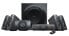 Фото #9 товара Logitech Z906 THX Surround Sound 5.1-канальная аудиосистема - 500 Вт - Универсальная - Черный - 1000 Вт - ИК