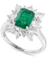 ფოტო #1 პროდუქტის EFFY® Multi-Gemstone (3-3/8 ct. t.w.) Ring in 14k White Gold