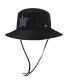 Фото #1 товара Men's Black Miami Marlins Panama Pail Bucket Hat