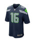 ფოტო #3 პროდუქტის Men's Tyler Lockett College Navy Seattle Seahawks Game Jersey