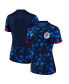 Фото #1 товара Women's Blue Netherlands Women's National Team 2023 Away Stadium Replica Jersey