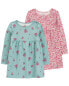 Toddler 2-Pack Jersey Dresses 4T