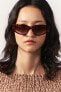 Фото #1 товара Солнцезащитные очки в прямоугольной оправе под черепаху ZARA