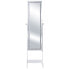 Free standing mirror Alexandra House Living White 46 x 36 x 158 cm Rectangular