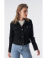 ფოტო #4 პროდუქტის Women's Authentic Western Suede Jacket, Black