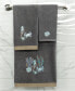 Фото #2 товара Textiles Turkish Cotton Aaron Embellished Hand Towel Set, 2 Piece