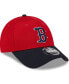 ფოტო #3 პროდუქტის Men's Red Boston Red Sox 2024 Batting Practice 9FORTY Adjustable Hat