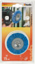 kwb Wheel brush - Polishing disc - Blue - 6 mm - 7.5 cm - Blister