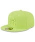 Фото #2 товара Men's Neon Green New York Yankees 2023 Spring Color Basic 59FIFTY Fitted Hat