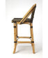 Фото #3 товара Мебель для кухни Butler барный стул из ротанга лила