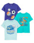 Фото #3 товара Toddler 3-Pack Graphic Tees 4T