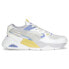 Фото #1 товара Puma Trc Mira Dimensions Lace Up Womens White Sneakers Casual Shoes 38596904