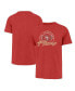 Фото #1 товара Men's Scarlet Distressed San Francisco 49ers Ringtone Franklin T-shirt