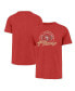 ფოტო #1 პროდუქტის Men's Scarlet Distressed San Francisco 49ers Ringtone Franklin T-shirt