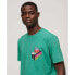 ფოტო #3 პროდუქტის SUPERDRY Neon Travel Chest Loose short sleeve T-shirt