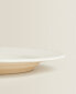 Фото #11 товара Earthenware dinner dish with raised-design edge