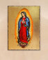 Фото #1 товара Icon Lady of Guadalupe Wall Art on Wood 16"