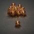 Konstsmide Light set metal balls - Light decoration chain - Copper - Polyvinyl chloride (PVC) - Steel - IP20 - 10 lamp(s) - LED