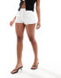 Фото #8 товара ASOS DESIGN ultra micro tailored short in ivory