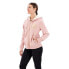 Толстовка Superdry Luxe Metallic Logo Full Zip Sweatshirt Vintage Blush Pink, XS - фото #5