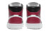 "Air Jordan 1 Mid "Noble Red" BQ6472-016 Sneakers"
