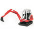 Фото #1 товара Bruder Schaeff HR16 Mini excavator - Black,Red,White - ABS synthetics - 3 yr(s) - 1:16 - 102 mm - 355 mm