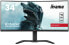 Фото #1 товара Монитор Iiyama G-MASTER GB3467WQSU-B5, 34" UltraWide Quad HD, черный