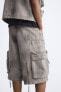 Фото #5 товара Шорты мужские ZARA Джинсовые с карманами