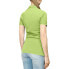 Фото #2 товара Футболка женская Page & Tuttle Solid Jersey Short Sleeve Polo Shirt зеленая Casual 100% микрополиэстер P39919-GGN