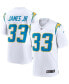 Фото #1 товара Men's Derwin James White Los Angeles Chargers Game Jersey