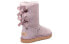 Фото #4 товара Угги женские Bailey Bow II UGG 1016225-SHAD, цвет пудрово-фиолетовый