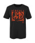 ფოტო #2 პროდუქტის Little Boys and Girls Black Cincinnati Bengals Liquid Camo Logo T-shirt