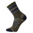 SMARTWOOL Performance Hike Light Cushion Spiked Stripe Crew socks