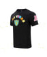 Men's Black Las Vegas Raiders Neon Graphic T-shirt