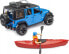 Фото #8 товара Bruder bruder Jeep Wrangler Rubicon Unlimited with kayak and figure, model vehicle