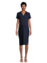 Фото #2 товара Time and Tru Women's Maternity Collared Rib Dress with Short Sleeves Size XL