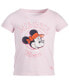 ფოტო #1 პროდუქტის Toddler & Little Girls Minnie Mouse Visor Graphic T-Shirt