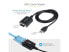 Фото #3 товара StarTech.com 3ft (1m) USB to Serial Cable with COM Port Retention - DB9 Male RS2